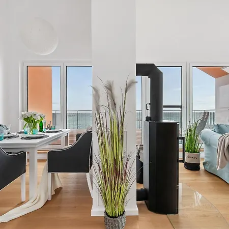 Meerflair26- Meerblick, Balkon, 3 Schlafzimmer Olpenitz