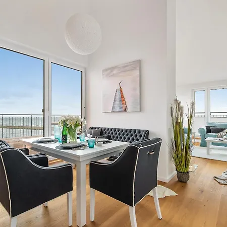 Meerflair26- Meerblick, Balkon, 3 Schlafzimmer * Olpenitz