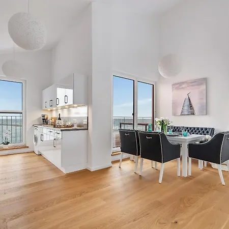 Appartamento Meerflair26- Meerblick, Balkon, 3 Schlafzimmer Olpenitz